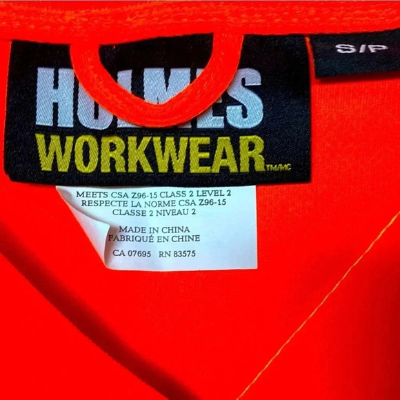 Holmes Workwear Safety Shirt - Picture 9 of 10